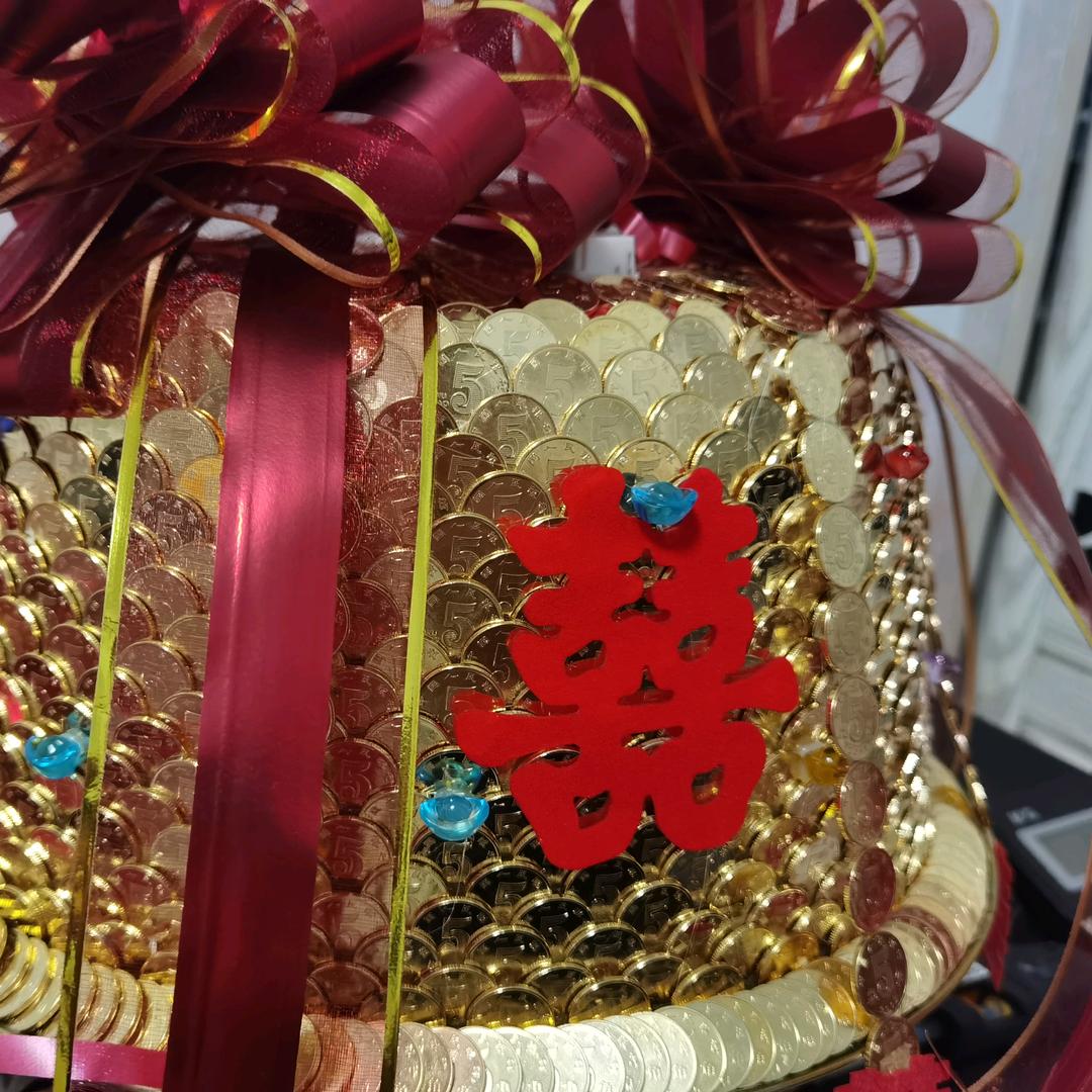 婚礼聚宝盆（纯手工制作）