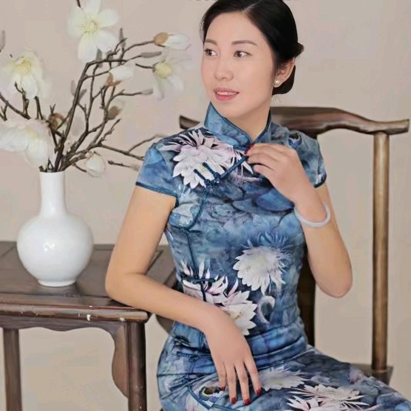 遇见江南真丝香云纱