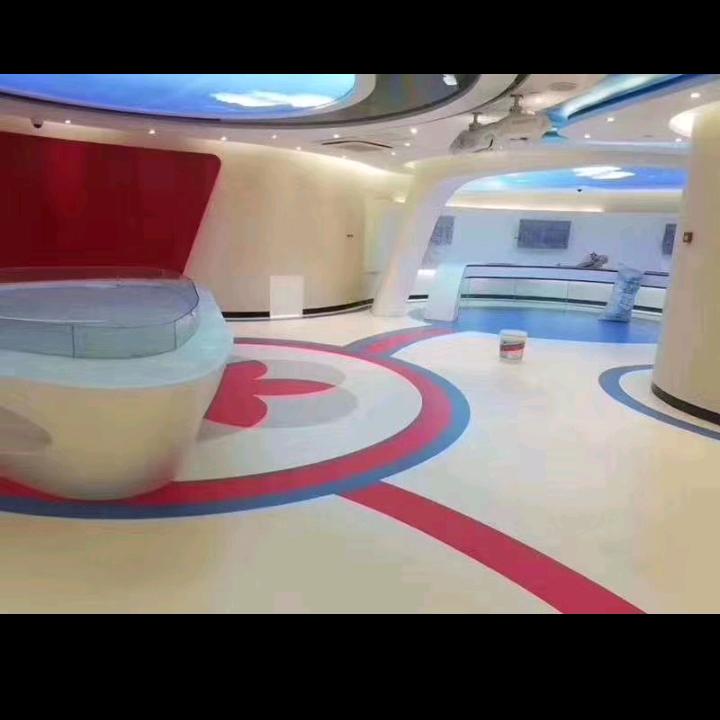 小羊自流平地胶施工