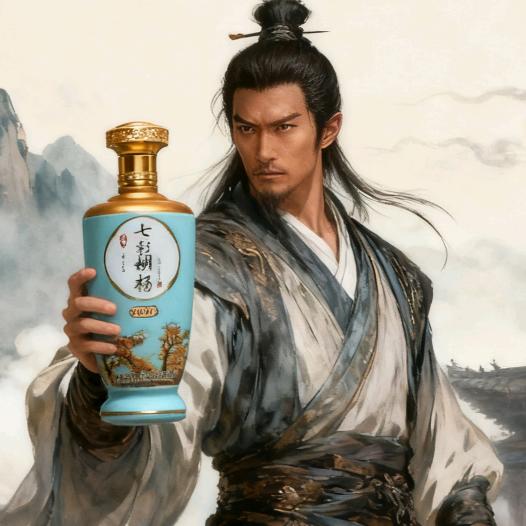 七彩胡杨酒