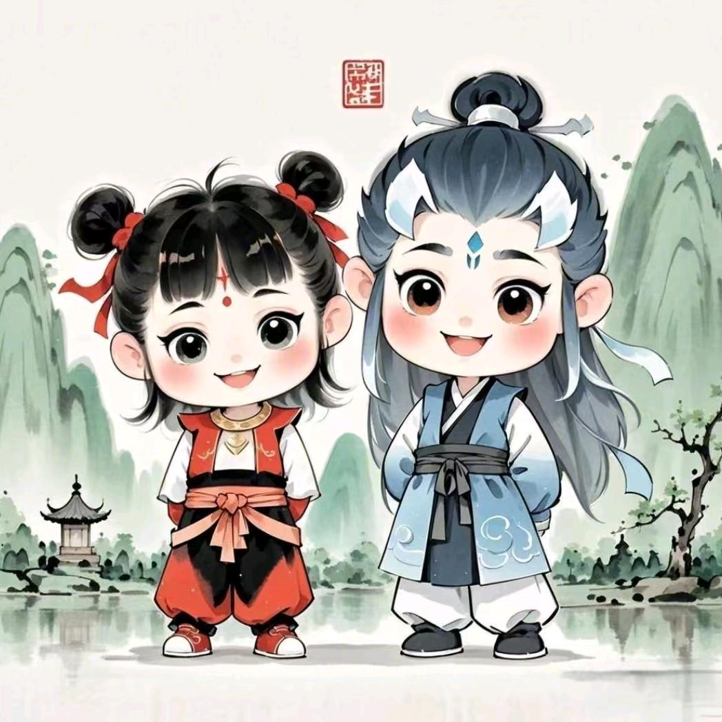 小燕子学画画