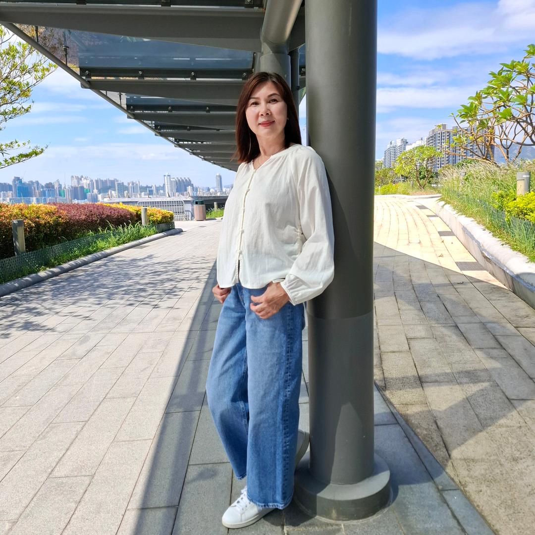 心田上的百合花