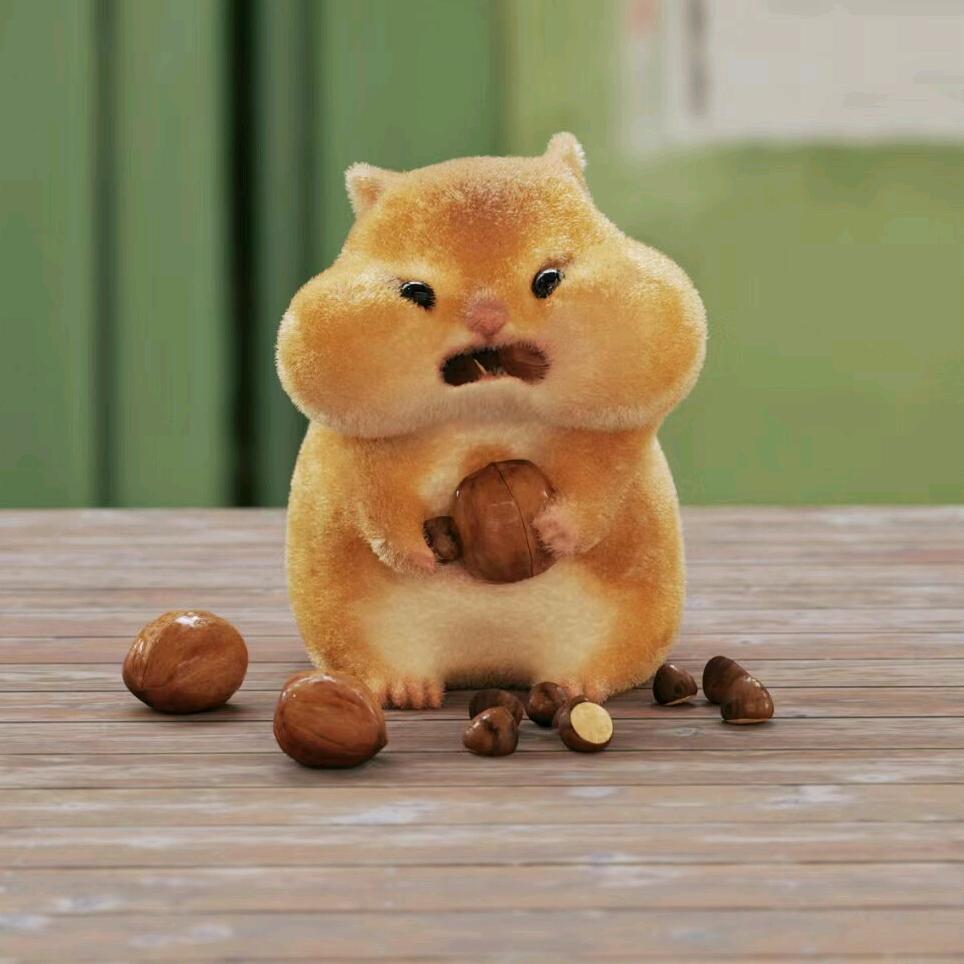 松许爱吃板栗