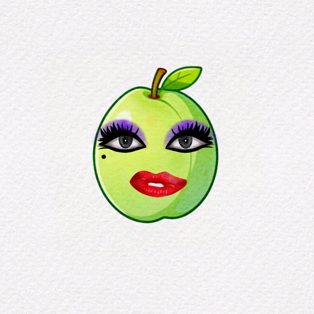 果子婳烟熏妆队