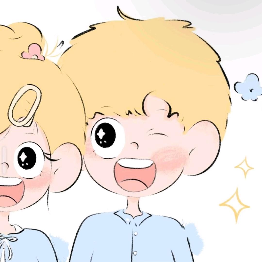 康康来到小艾身边喽