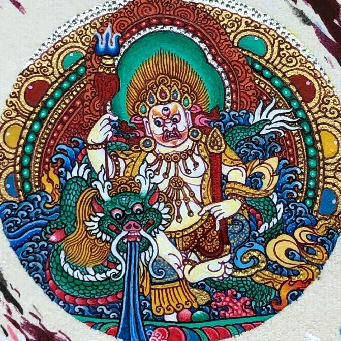 青云（唐卡）