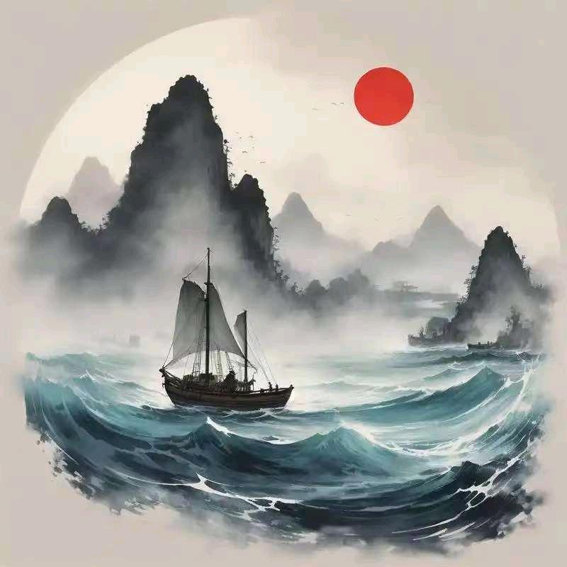 山高云阔