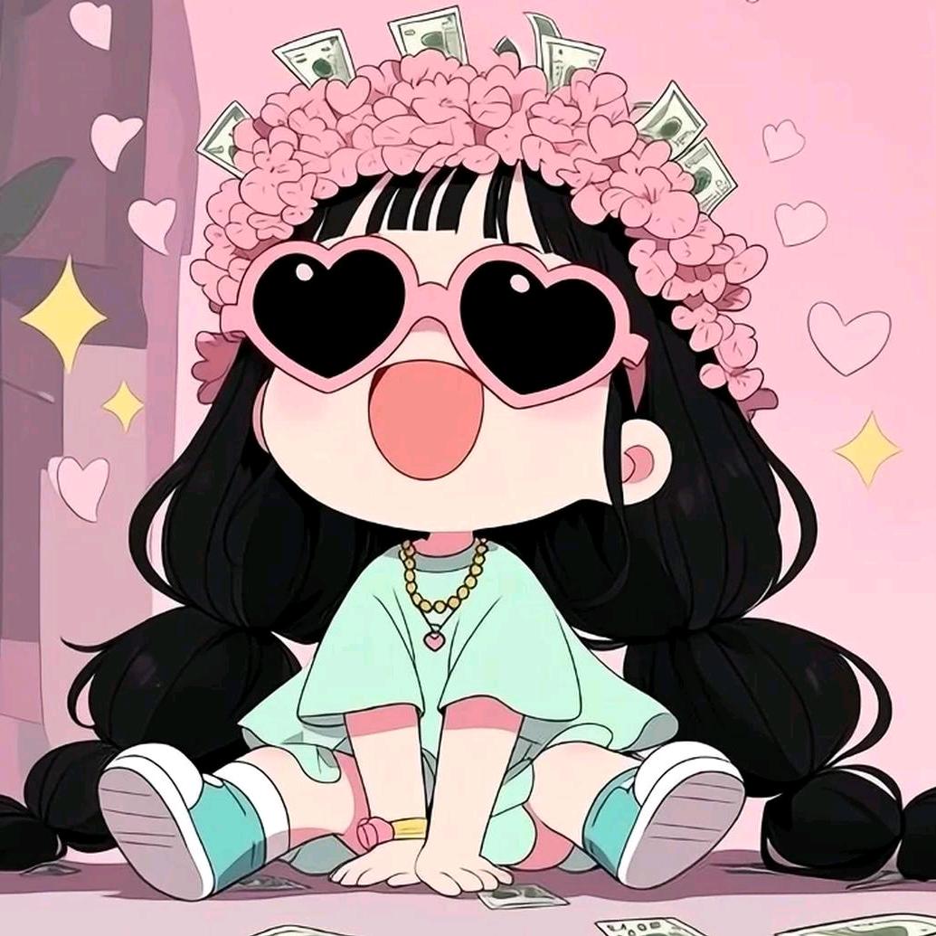 财神爷的独生女～😘😘😘