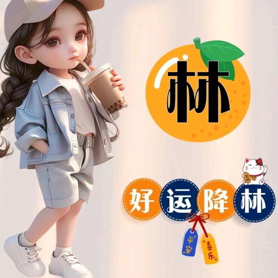 好运降林《笑勤善》