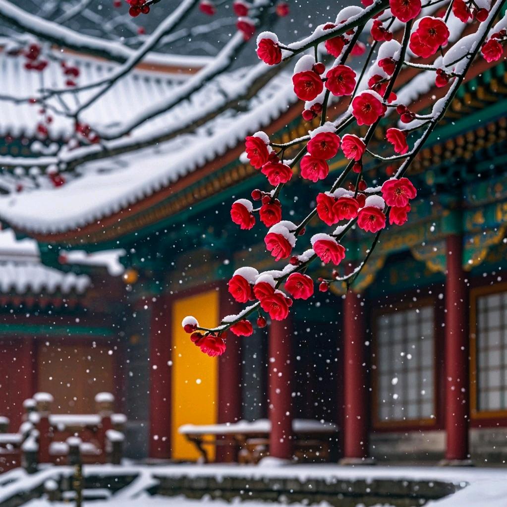 西堂月影