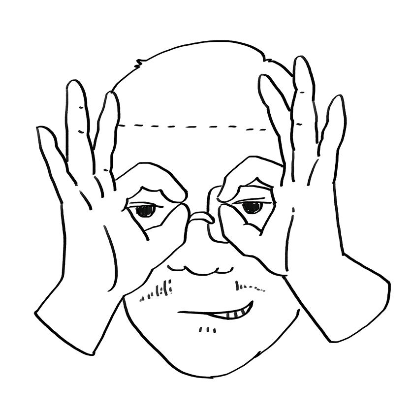 画插画的三喜
