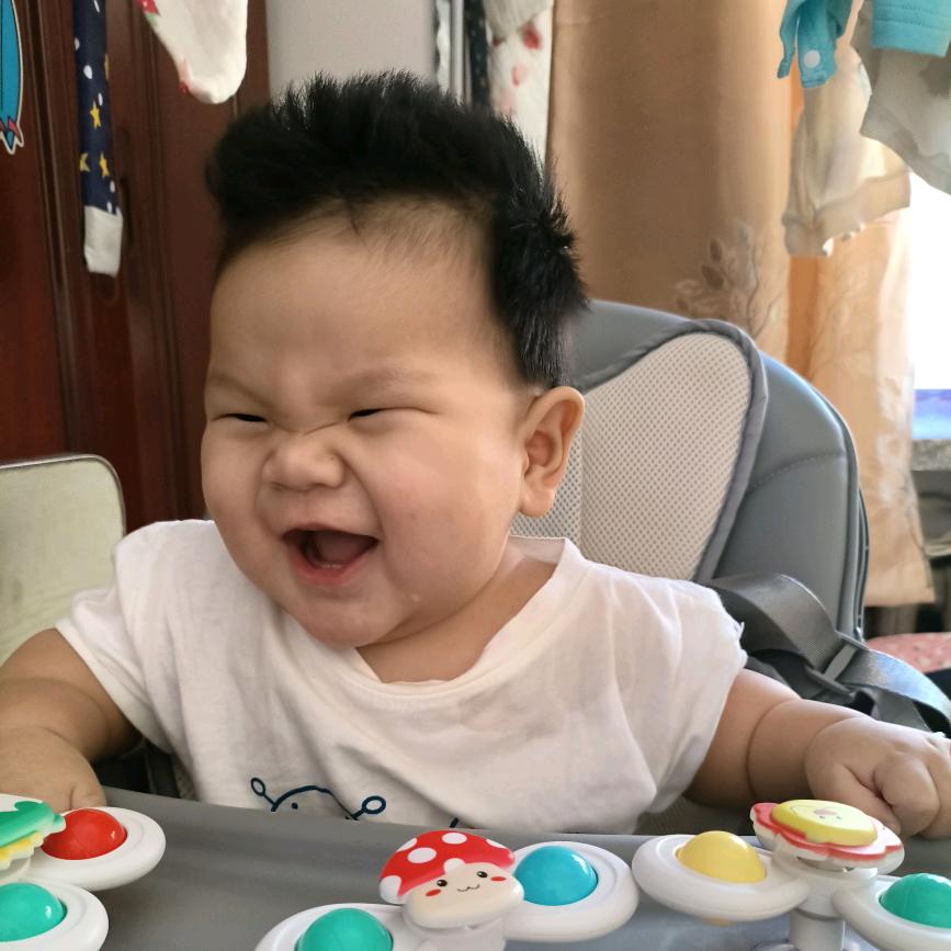 劳资的睡姿决定发型