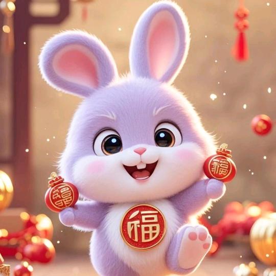 两只耳朵的兔子