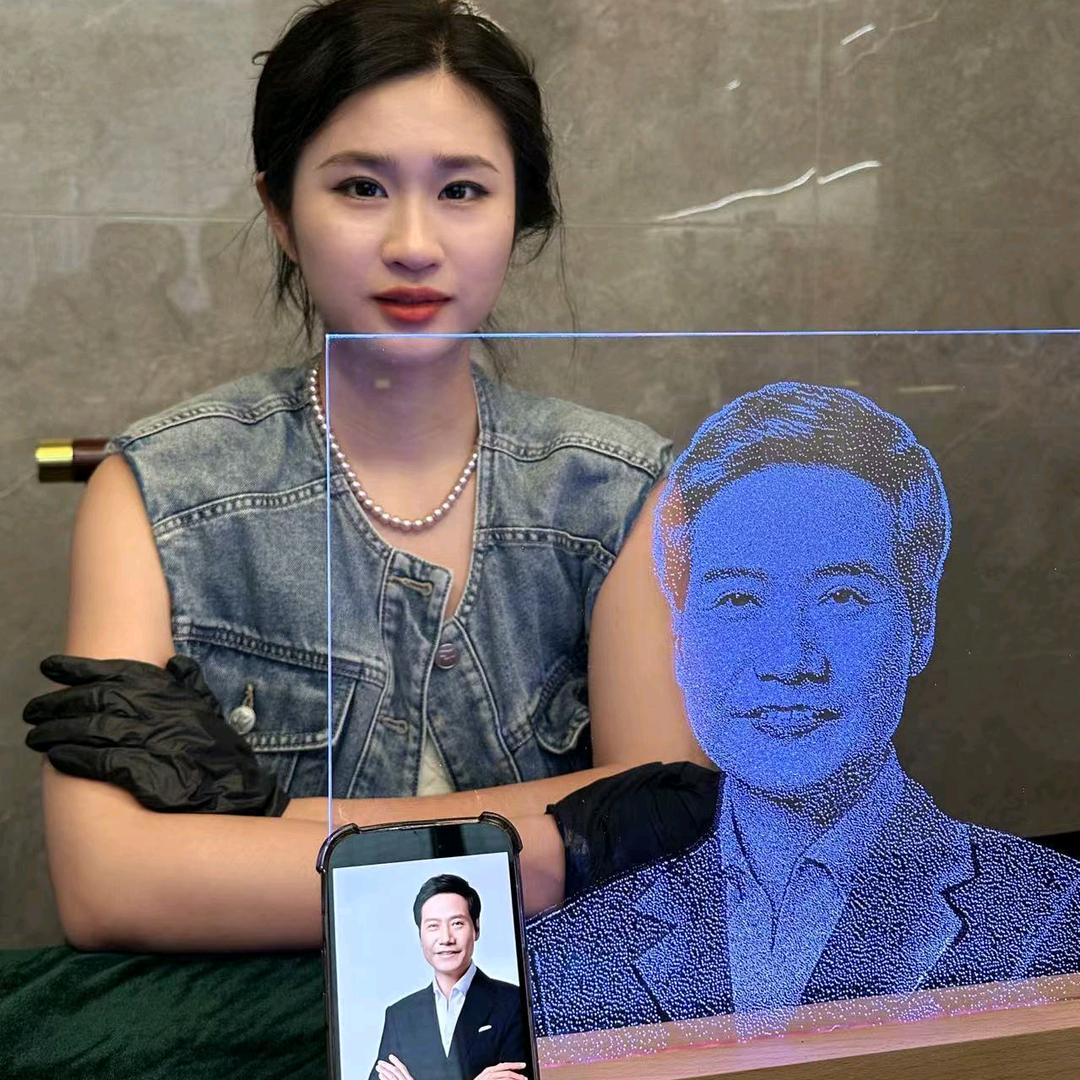 亮亮玻璃画