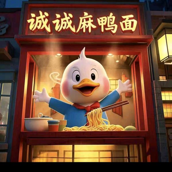 诚诚麻鸭面（海亮时代摊位）