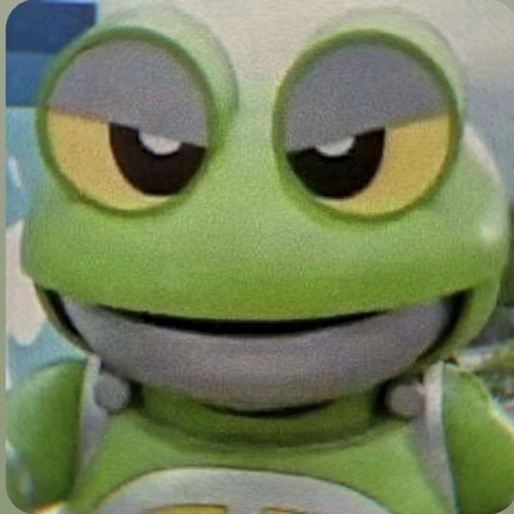 悲伤的大头青蛙