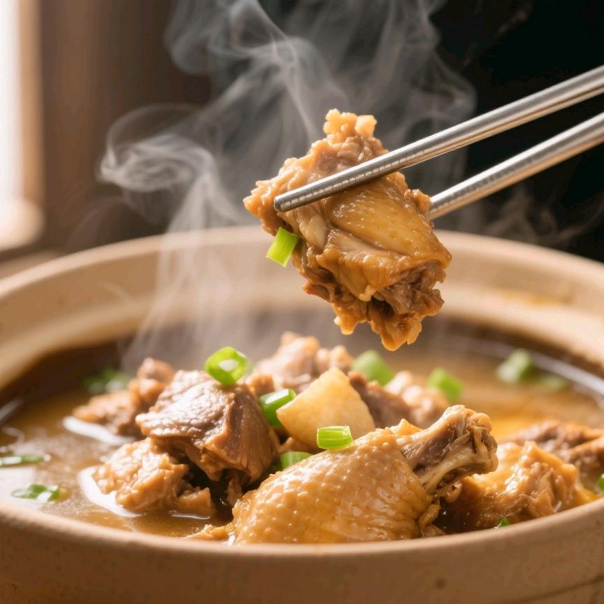 寜萌宫柴火烧土鸡