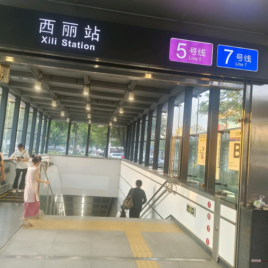 我在南山西丽学校里