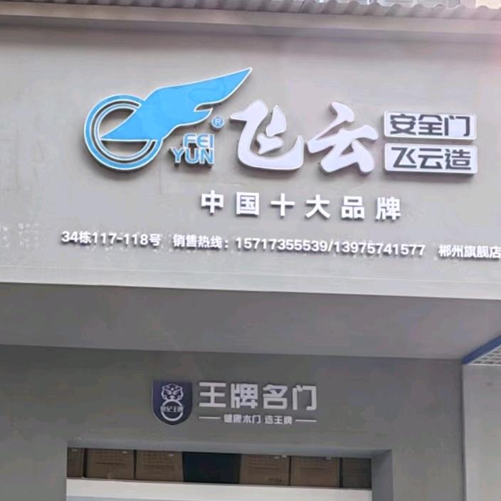 龙武湘南飞云安全防盗门