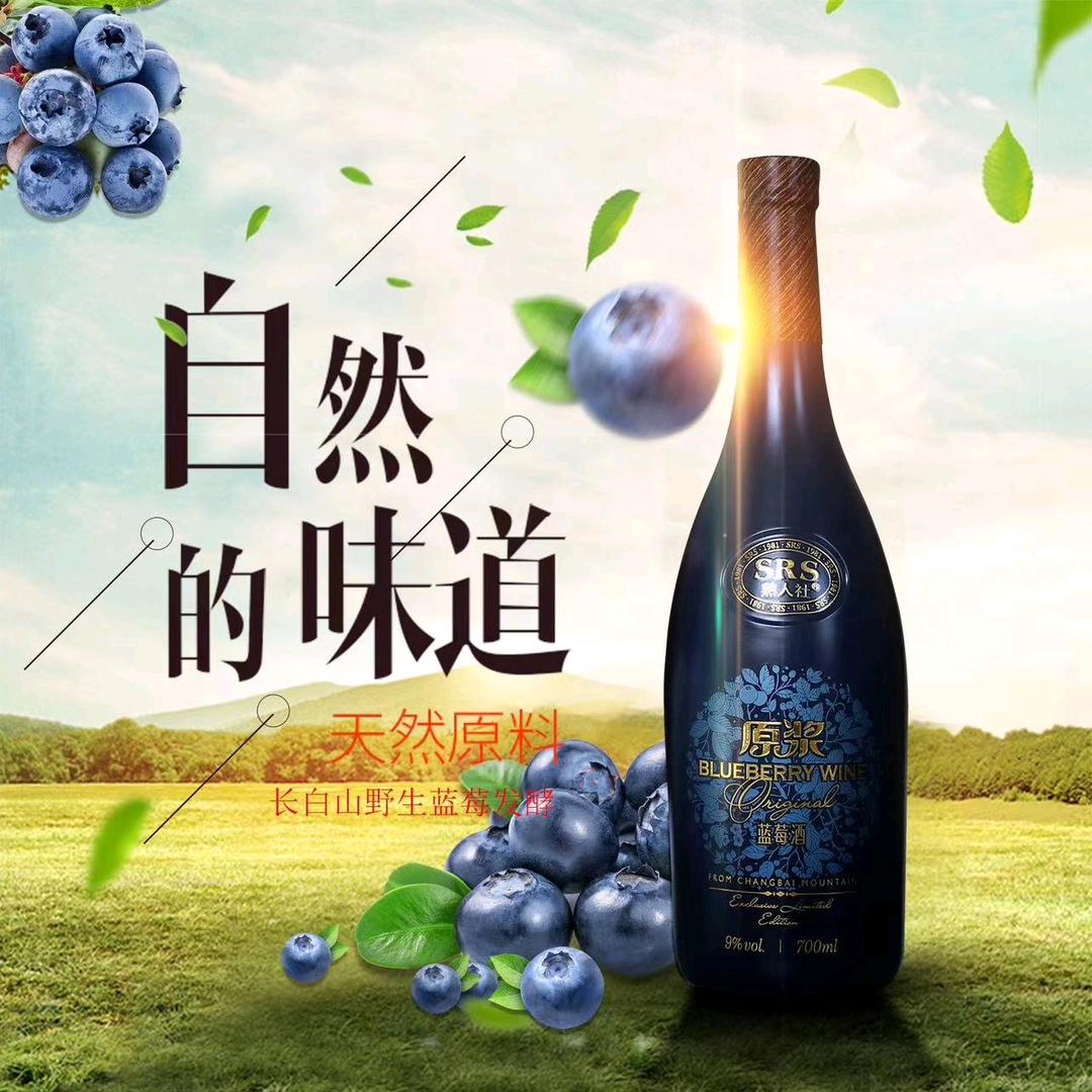 熟人社蓝莓酒
