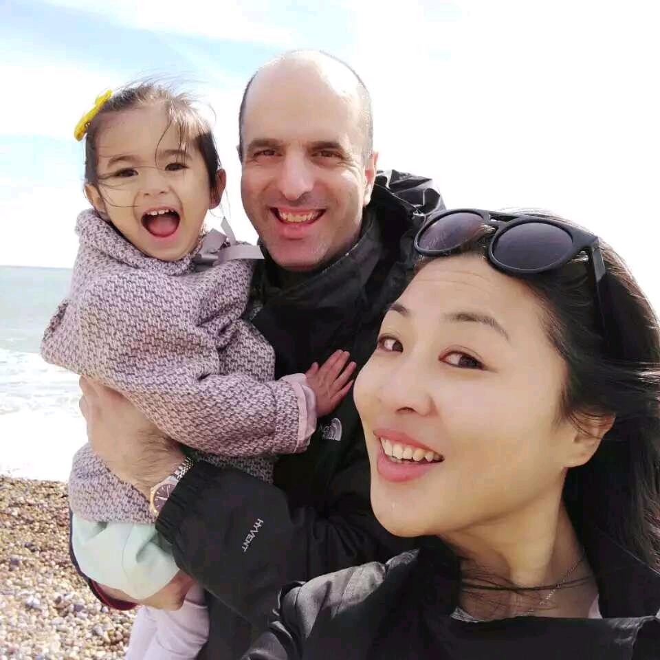 混血宝贝河南妞一家人