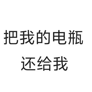 把我的电瓶还给我！！！