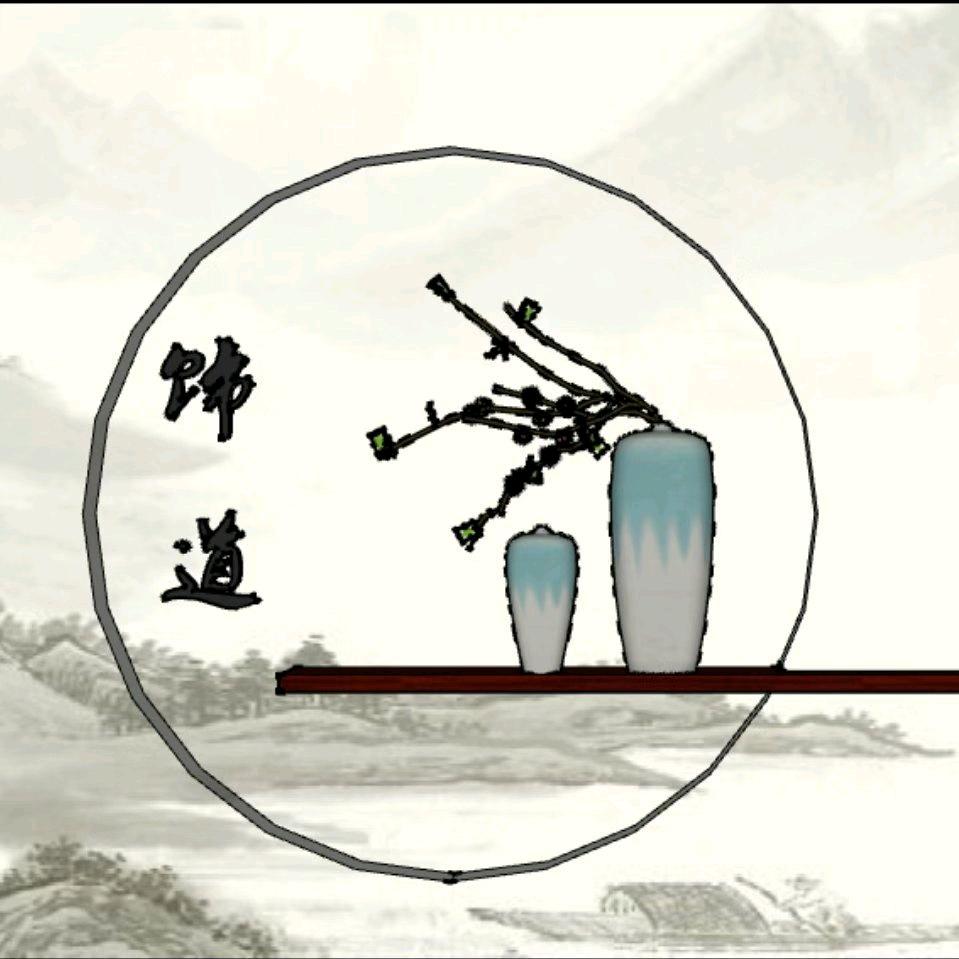 流水游鱼