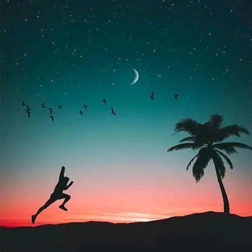 起风的夜里