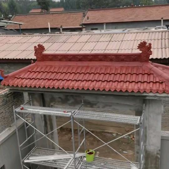 房顶红瓦