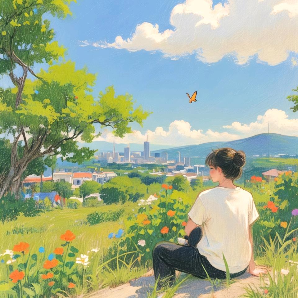 百花随行