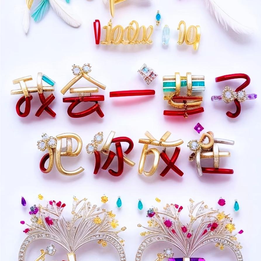 这辈子爱上你是我的福份。