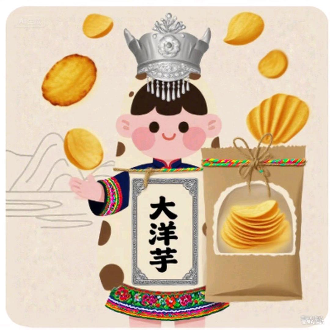 大洋芋现炸土豆片官方号