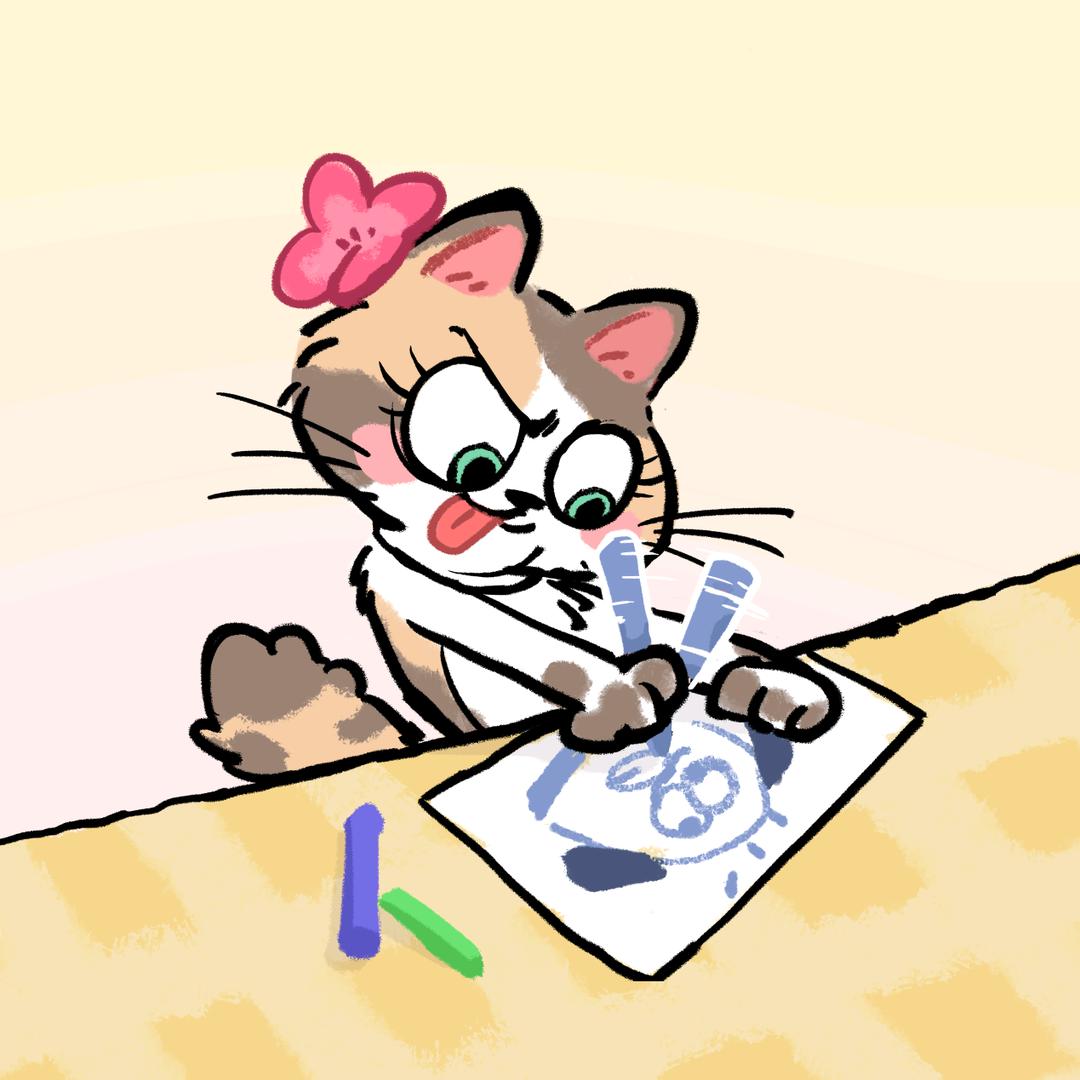 画画的花花