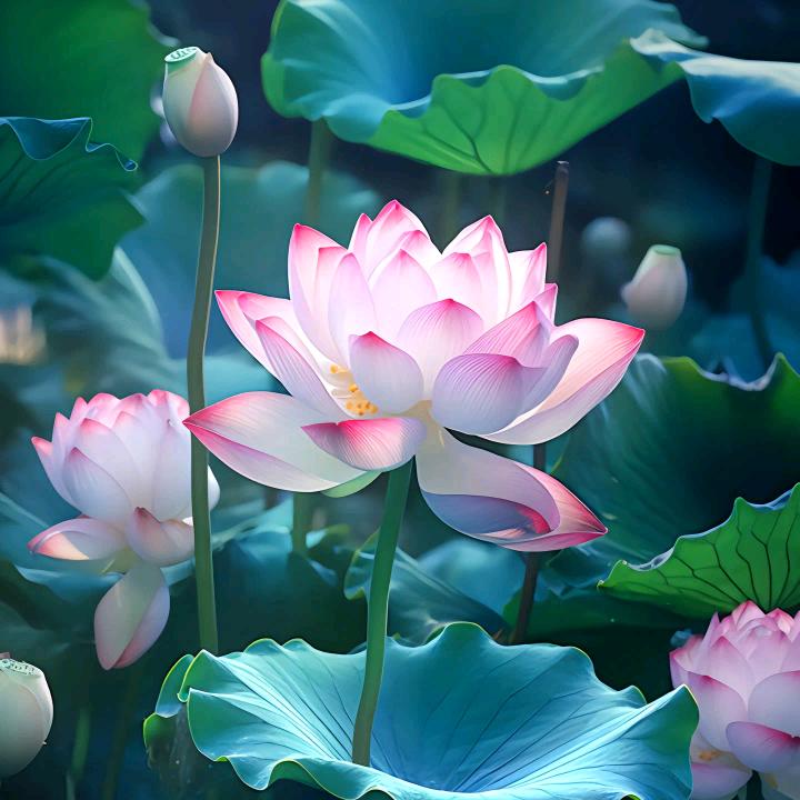 心有多静，德有多深(笑，禄，博