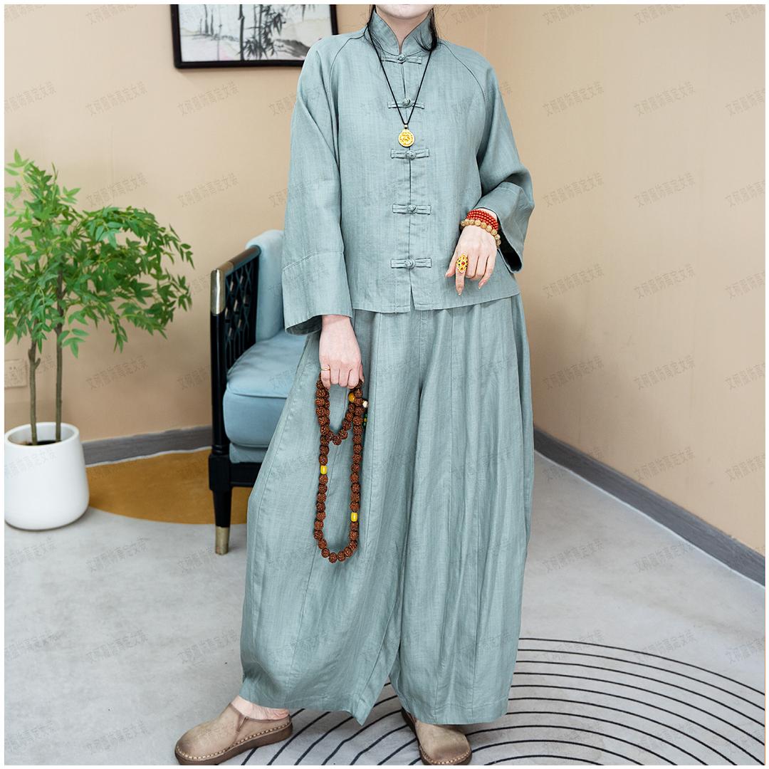 文柯服饰高定棉麻女装