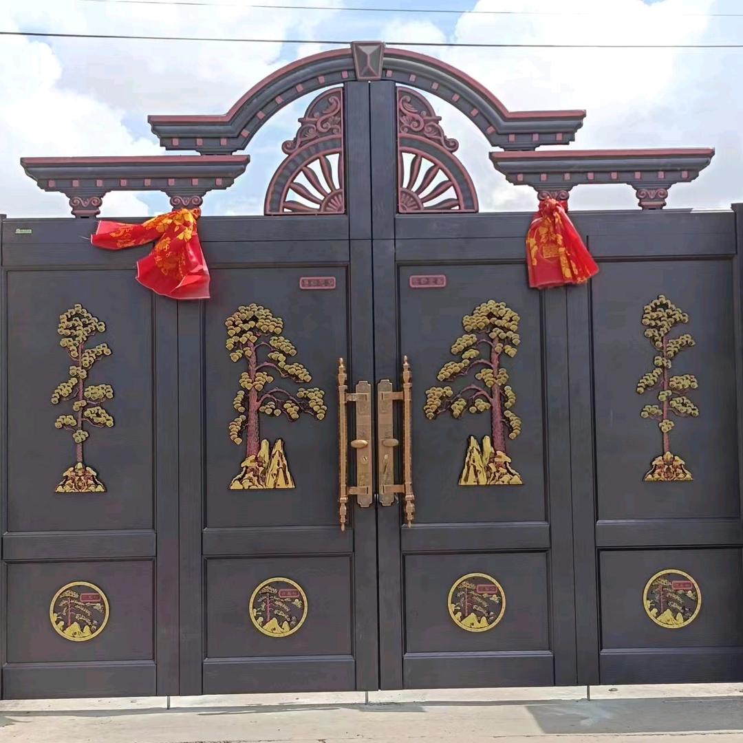 宁夏京茂门窗新农村大门