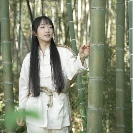 搪瓷姑娘竹编