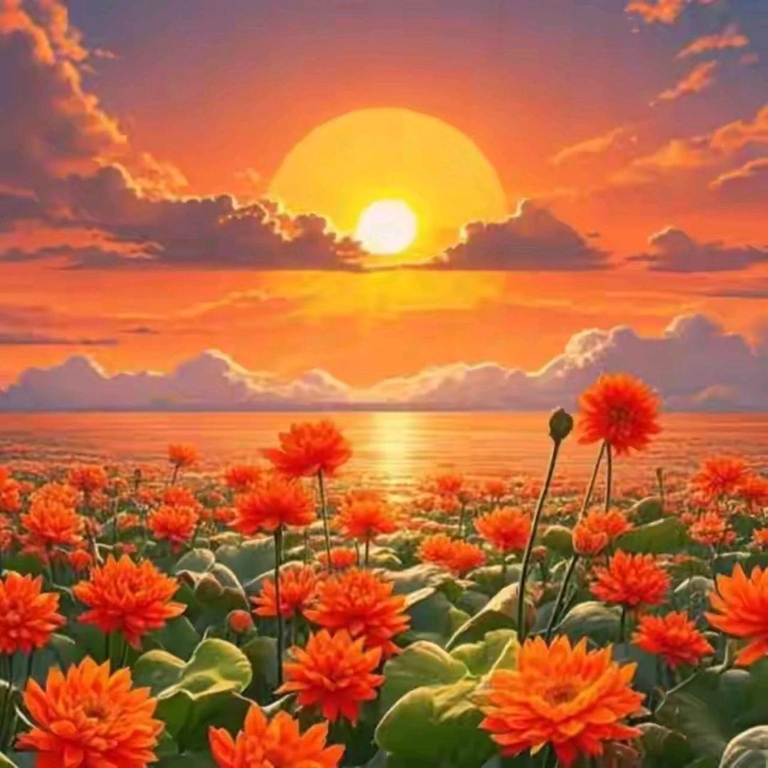 蓝花