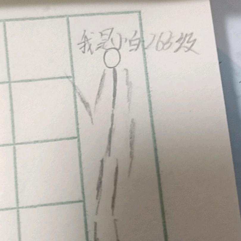 画人        小白