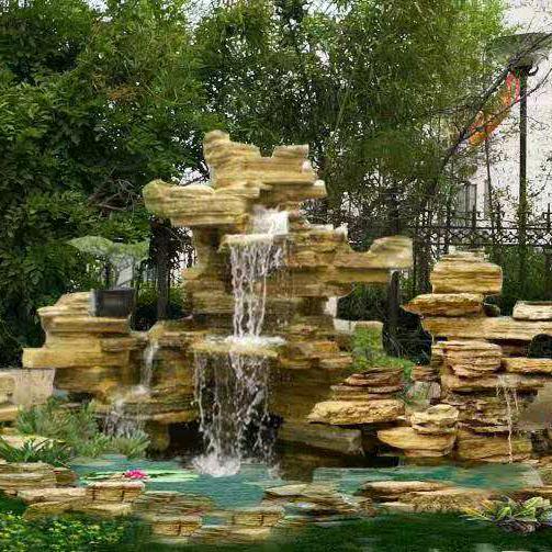 假山鱼池设计施工