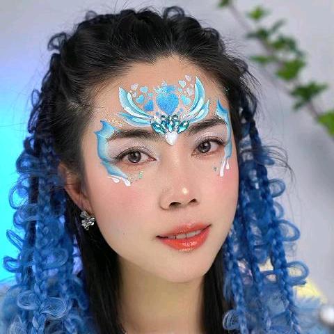燕子面部彩绘（收学员）