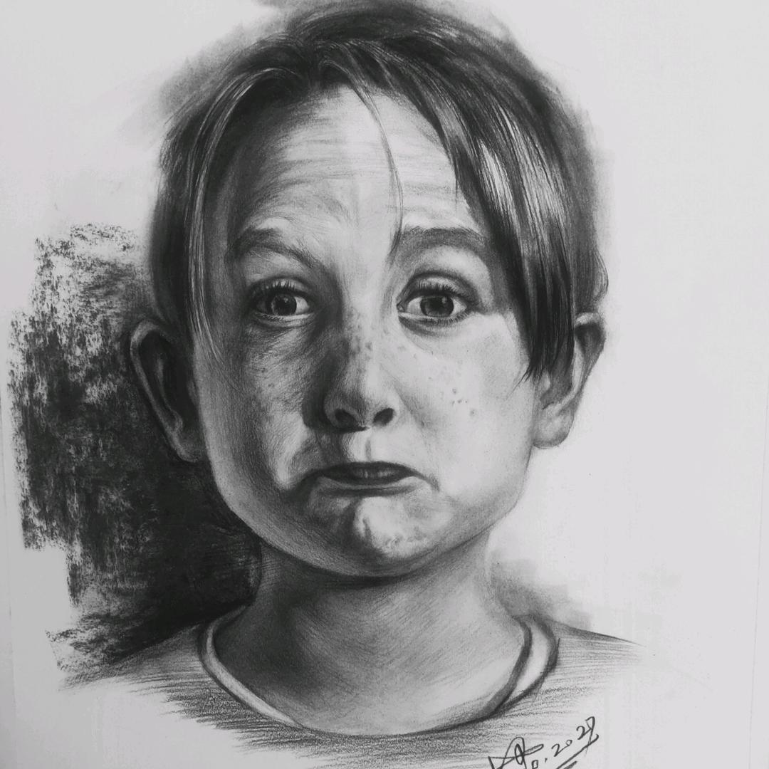 小子爱画画