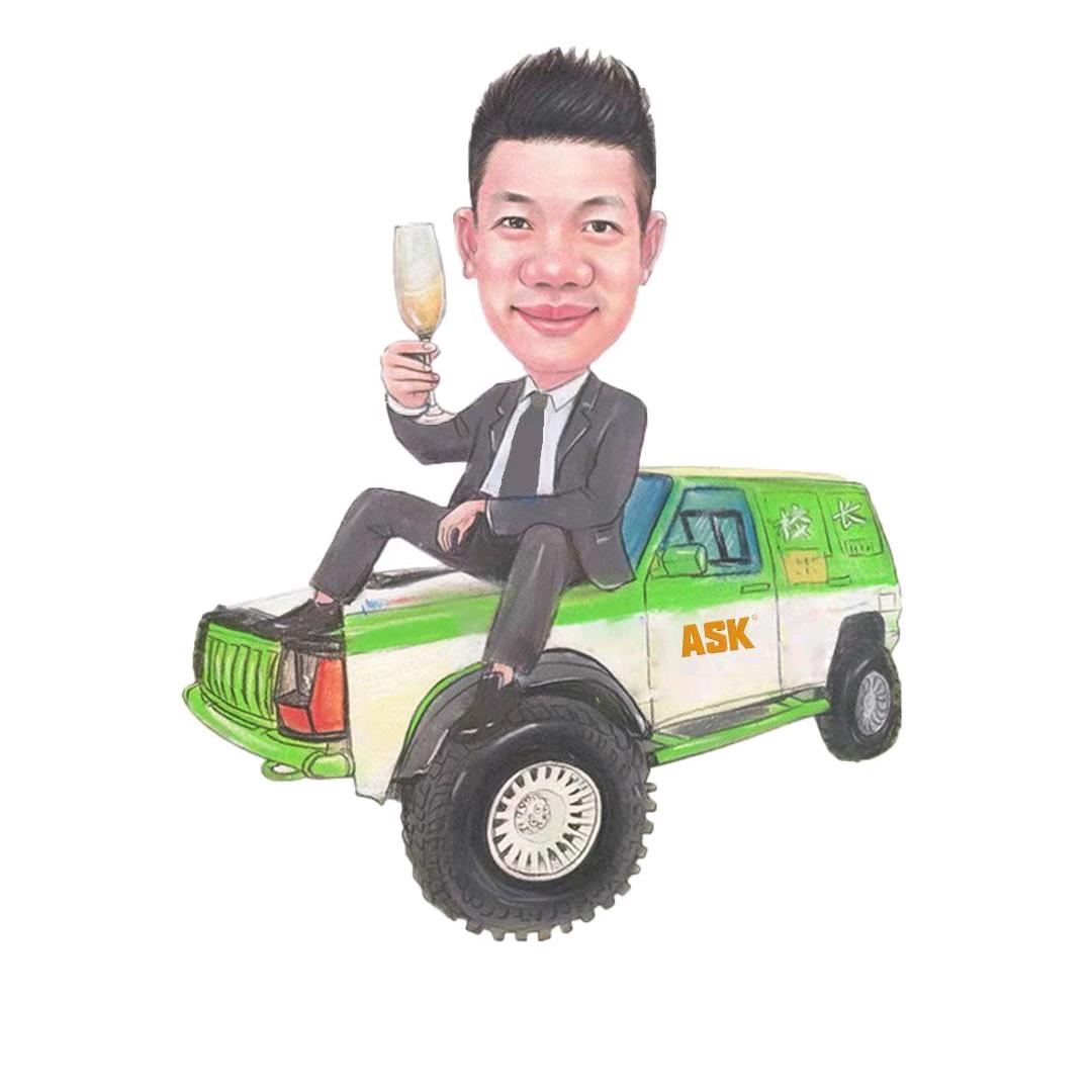玩越野的调酒师