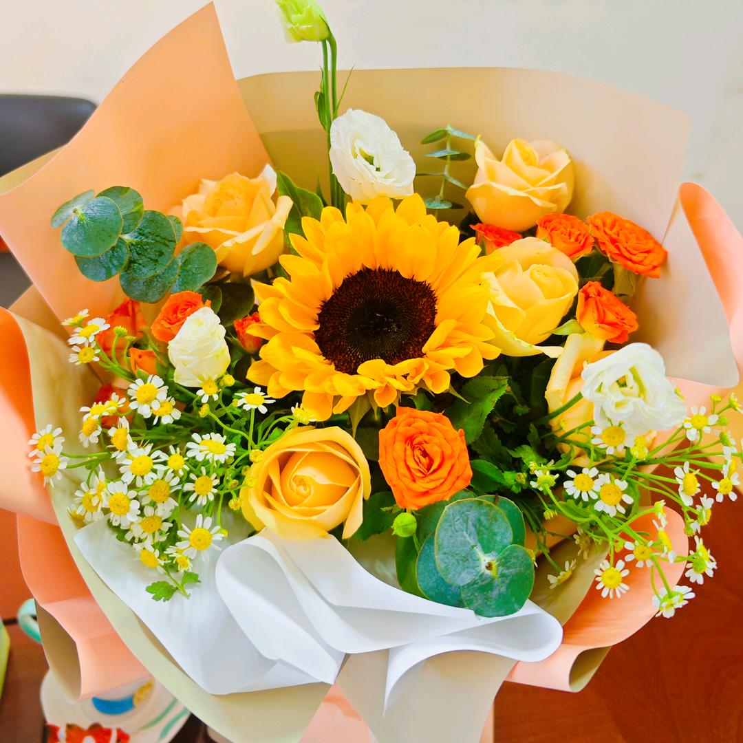 幸福快乐的女孩