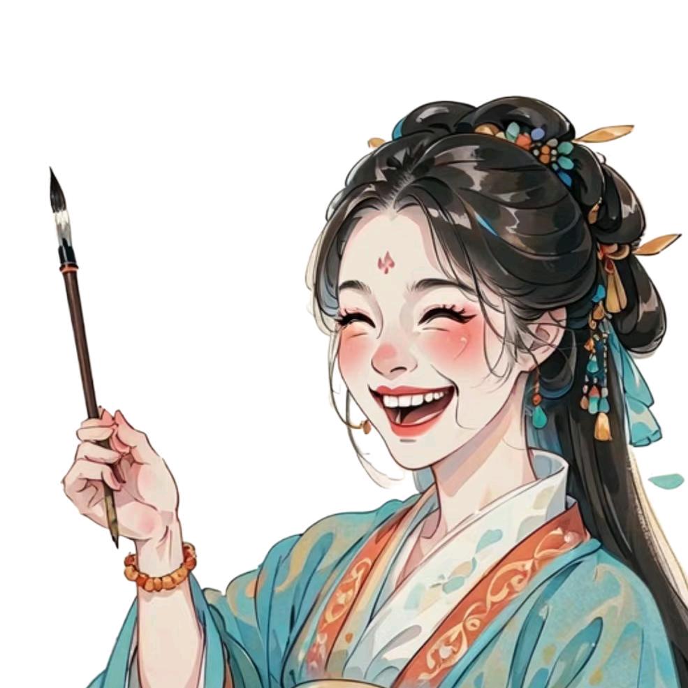 哈哈姐手写春联