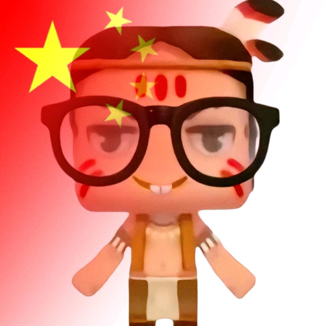 眠雨孤灯：国庆限定以为自己画的很好吗😜