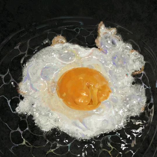 可食用数码煎蛋