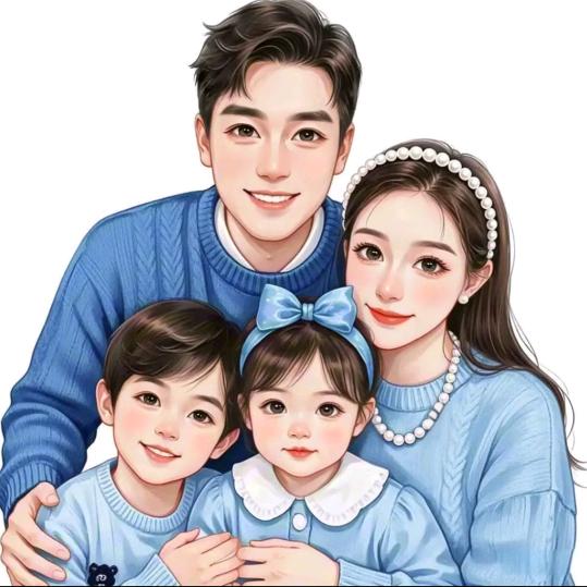 幸福的一家人👩‍👩‍👧‍👦