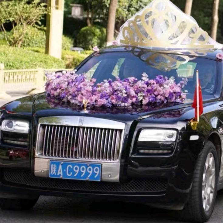 玖遇高端婚礼婚车,鲜花订制