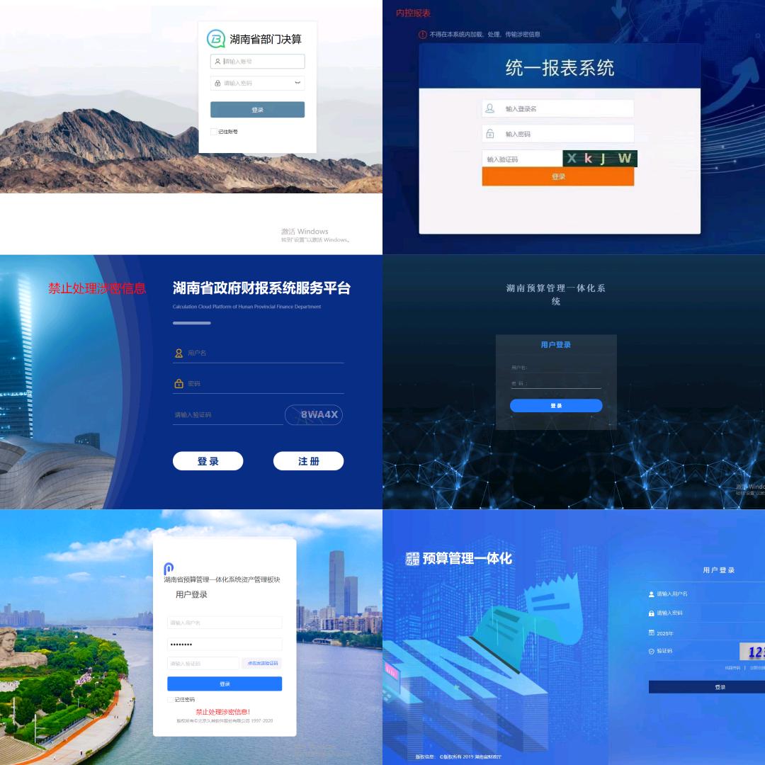 各类报表
